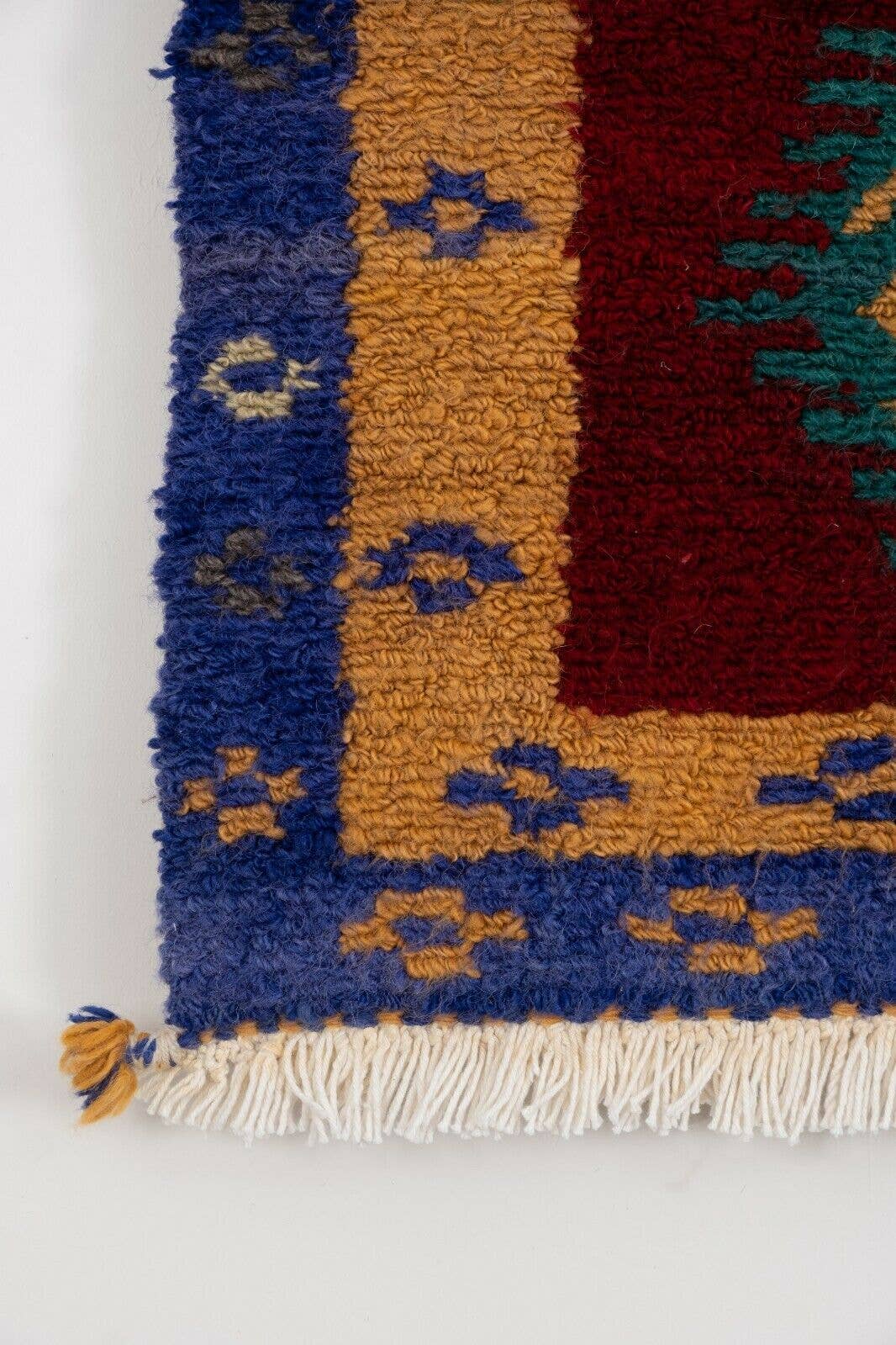Vintage Türk Tulu Halı 110 x 132 cm