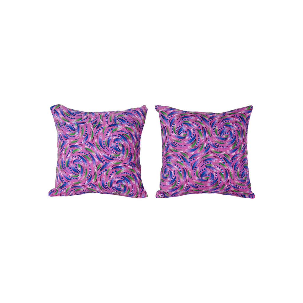 Özbek Baskılı Kırlent Kılıfı 2'li Set 40 x 40 cm