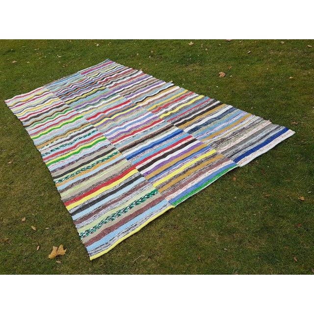 Vintage Anadolu Kilim 200 x 373 cm