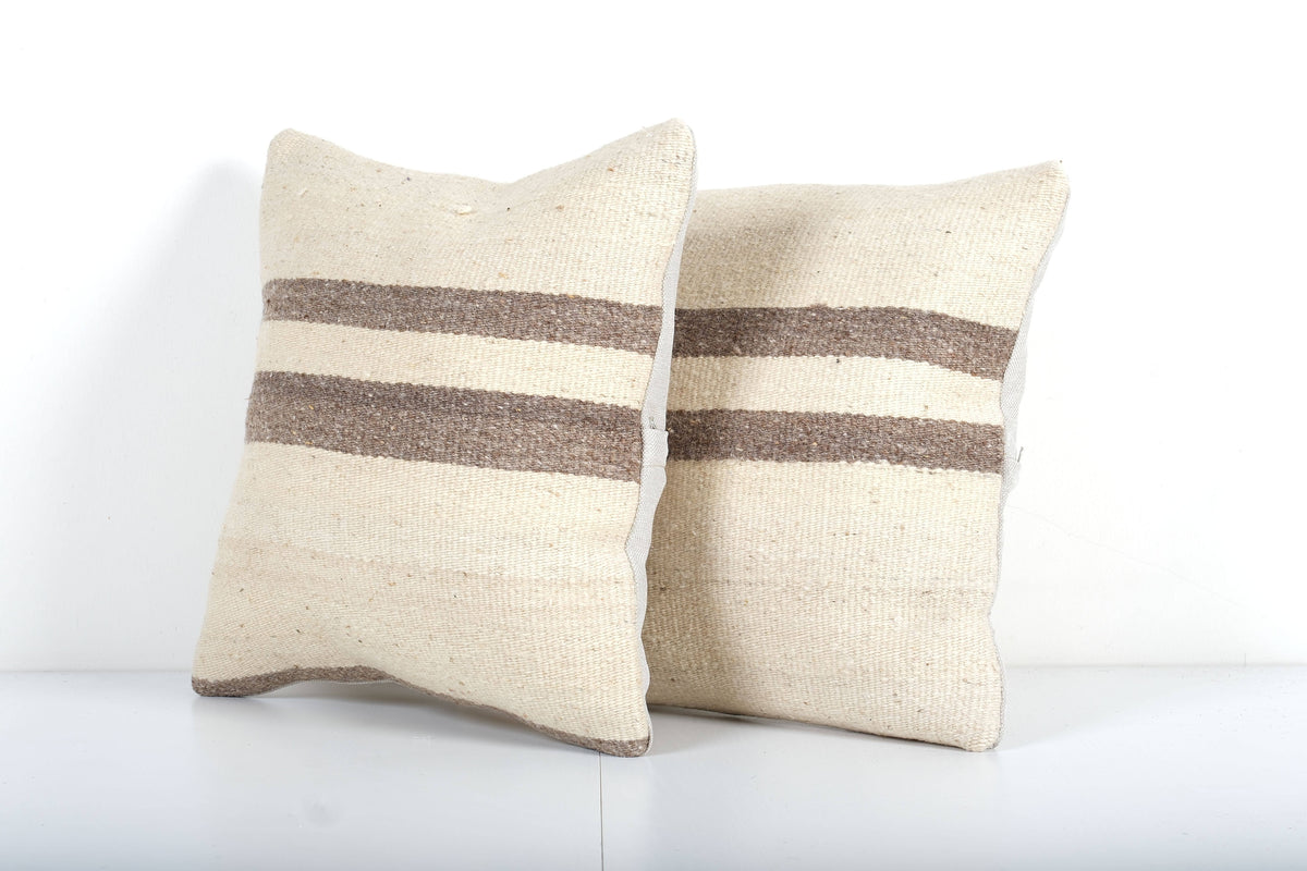 Kilim Kırlent Kılıfı 2'li Set 40 x 40 cm