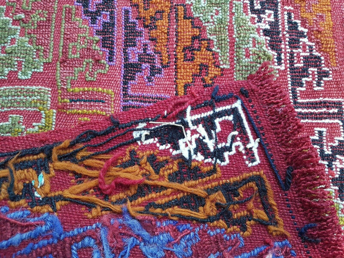 Vintage Türk Halı 54 x 95 cm