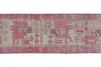 Vintage Kürt Halı Yolluk 99 x 330 cm