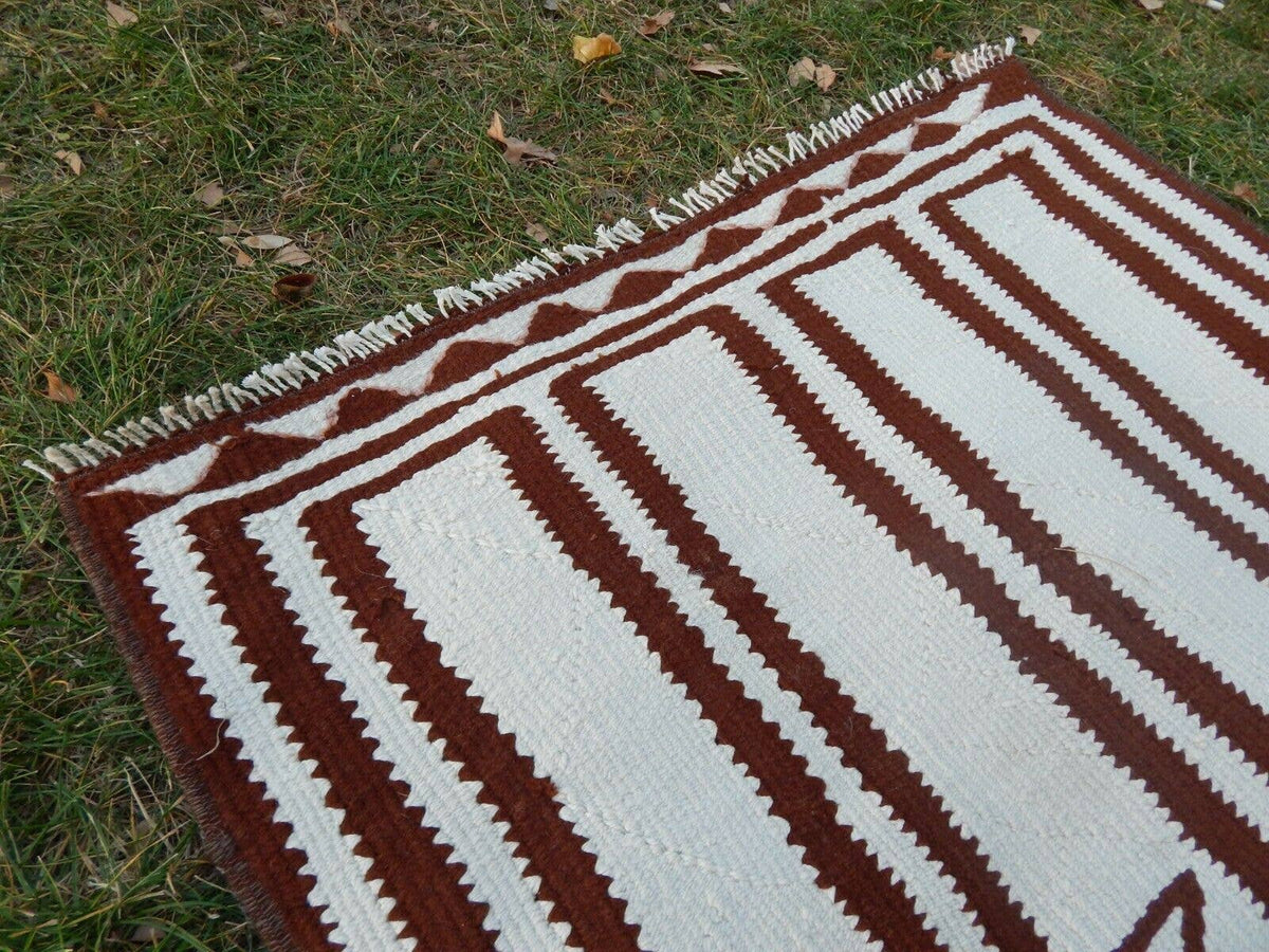 Vintage Herki Kilim Yolluk 78 x 314 cm