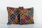 Kilim Kırlent Kılıfı 2'li Set 40 x 40 cm
