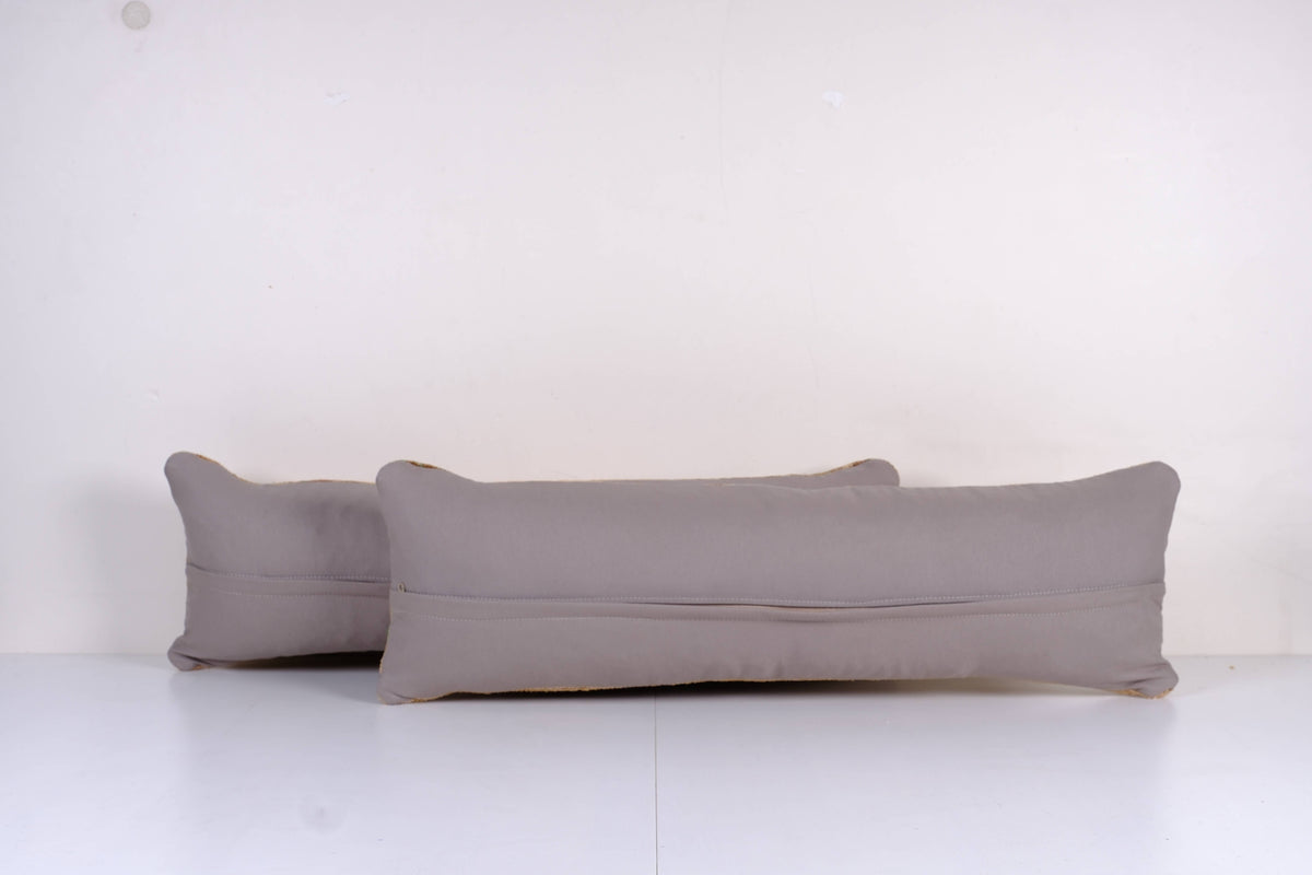Halı Kırlent Kılıfı 2'li Set 28 x 93 cm