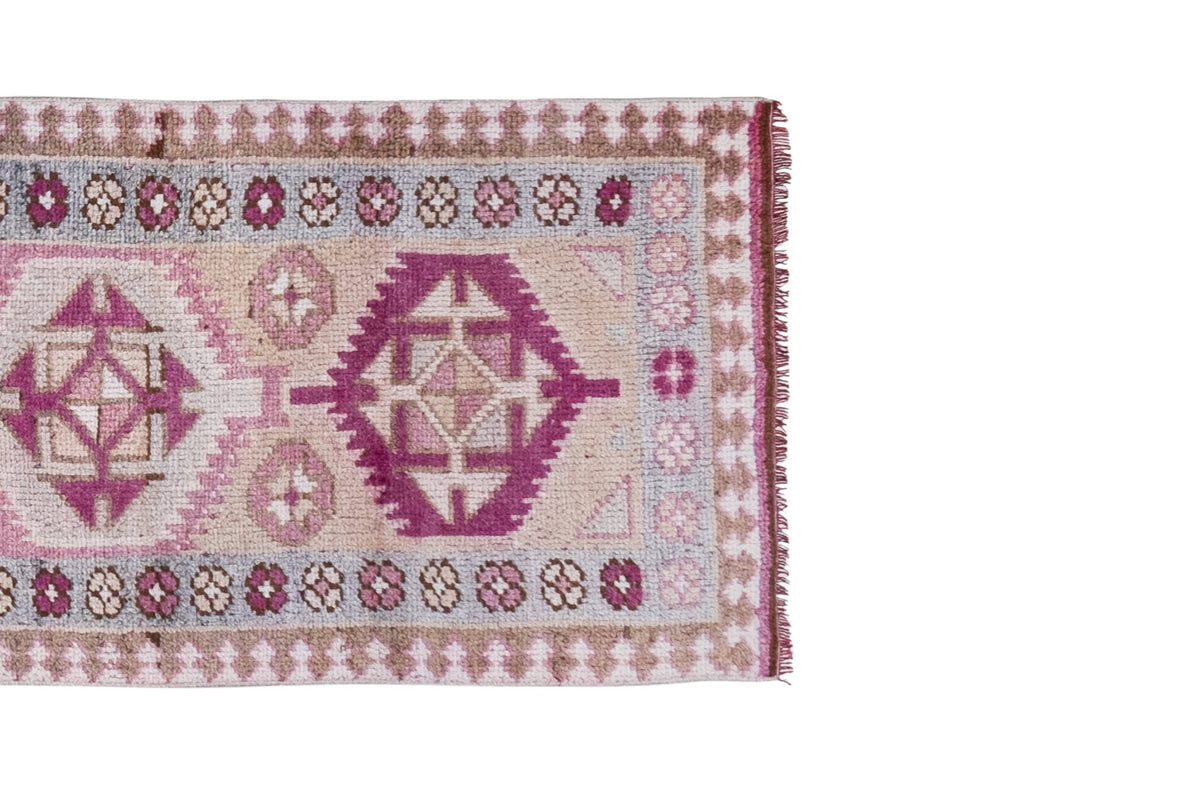 Vintage Türk Halı Yolluk 80 x 401 cm