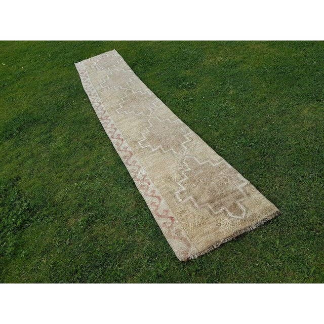 Vintage Türk Halı Yolluk 61 x 347 cm