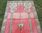 Vintage Uşak Halı 103 x 163 cm