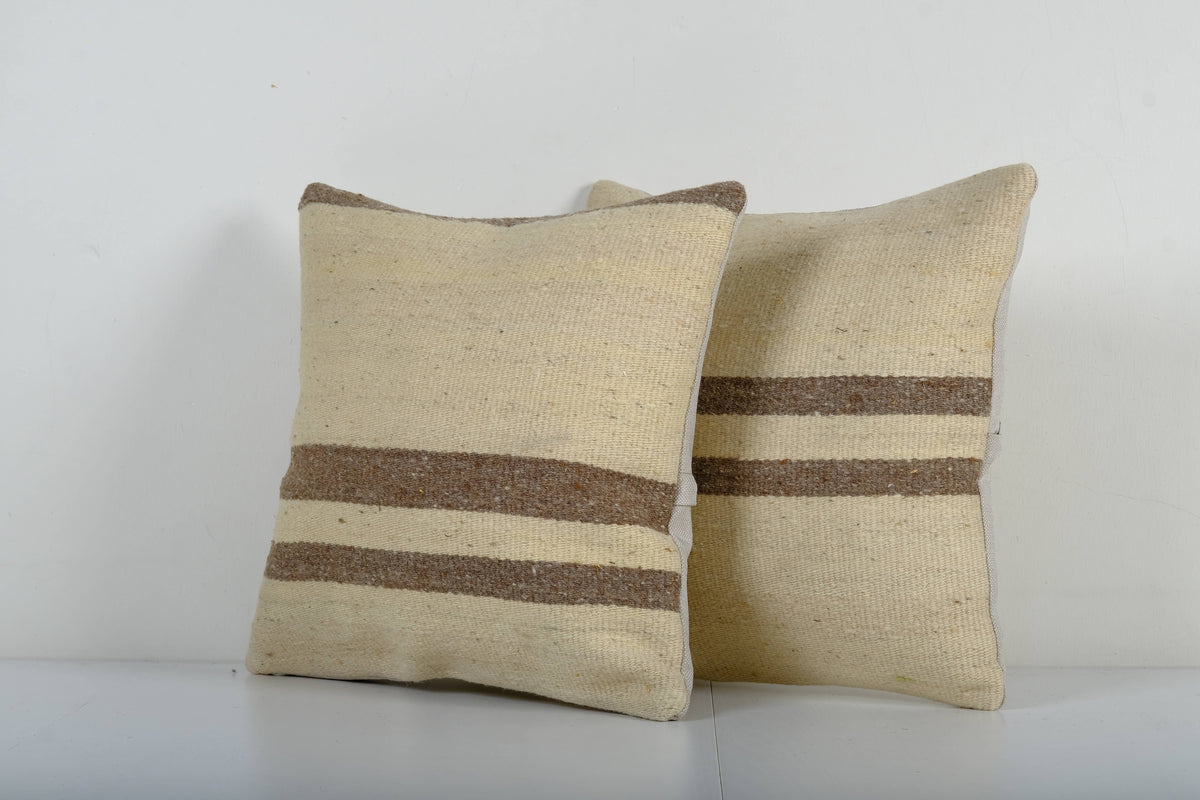 Kilim Kırlent Kılıfı 2'li Set 40 x 40 cm