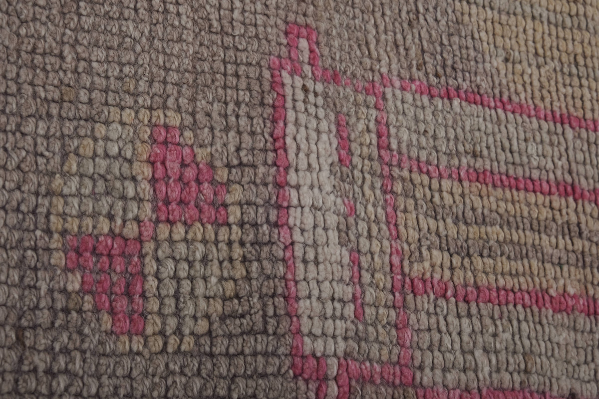 Vintage Türk Halı Yolluk 103 x 351 cm