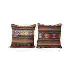 Kilim Kırlent Kılıfı 2'li Set 50 x 50 cm