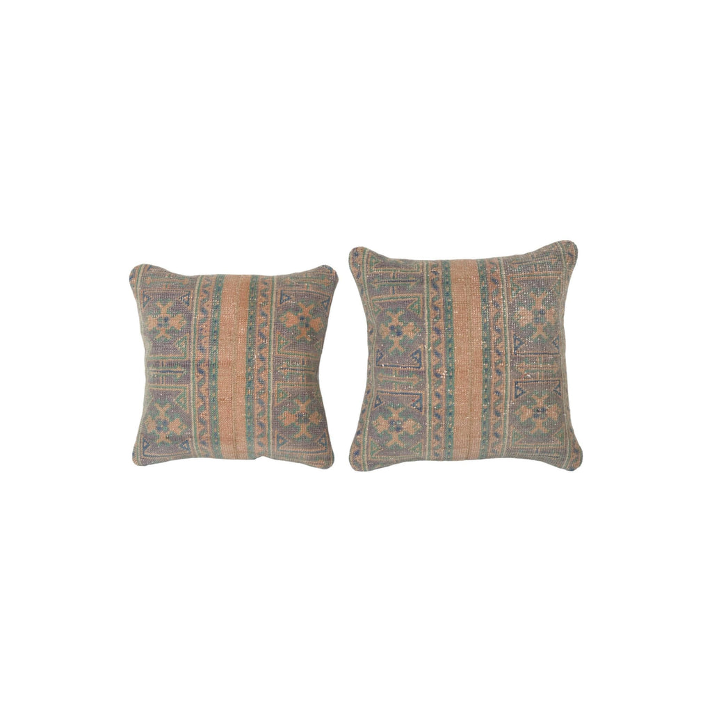 Halı Kırlent Kılıfı 2'li Set 45 x 45 cm