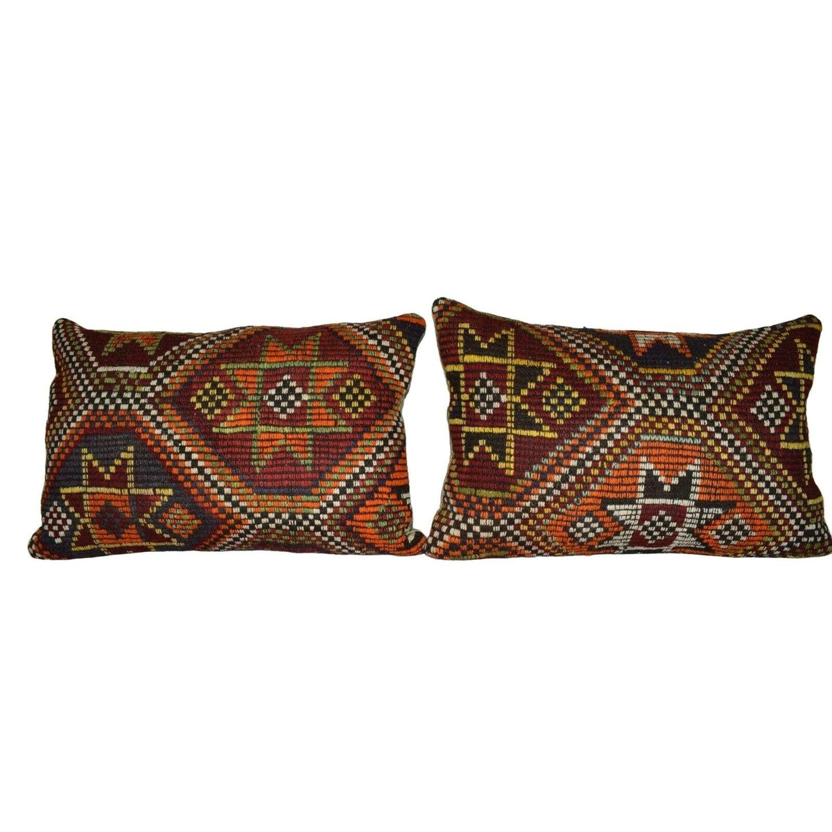 Kilim Kırlent Kılıfı 2'li Set 40 x 60 cm