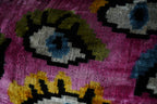 İpek Ikat Kadife Kırlent Kılıfı 2'li Set 40 x 60 cm
