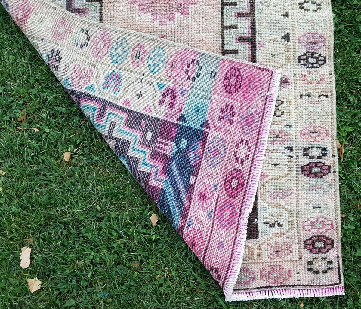 Vintage Kürt Halı Yolluk 85 x 397 cm