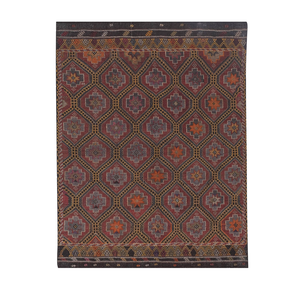 Vintage Kilim 194 x 245 cm