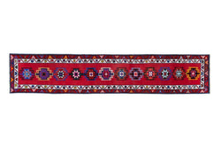 Vintage Herki Halı Yolluk 77 x 375 cm