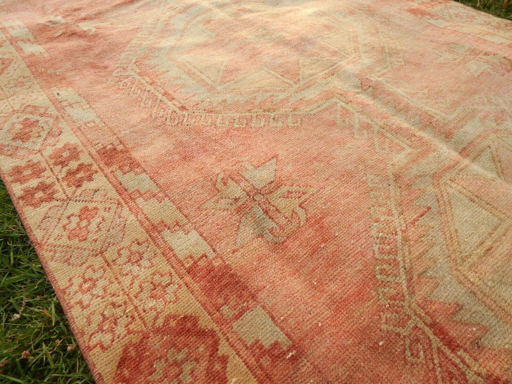 Vintage Uşak Halı 137 x 385 cm