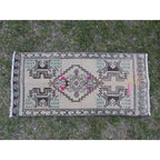 Vintage Türk Halı 49 x 102 cm