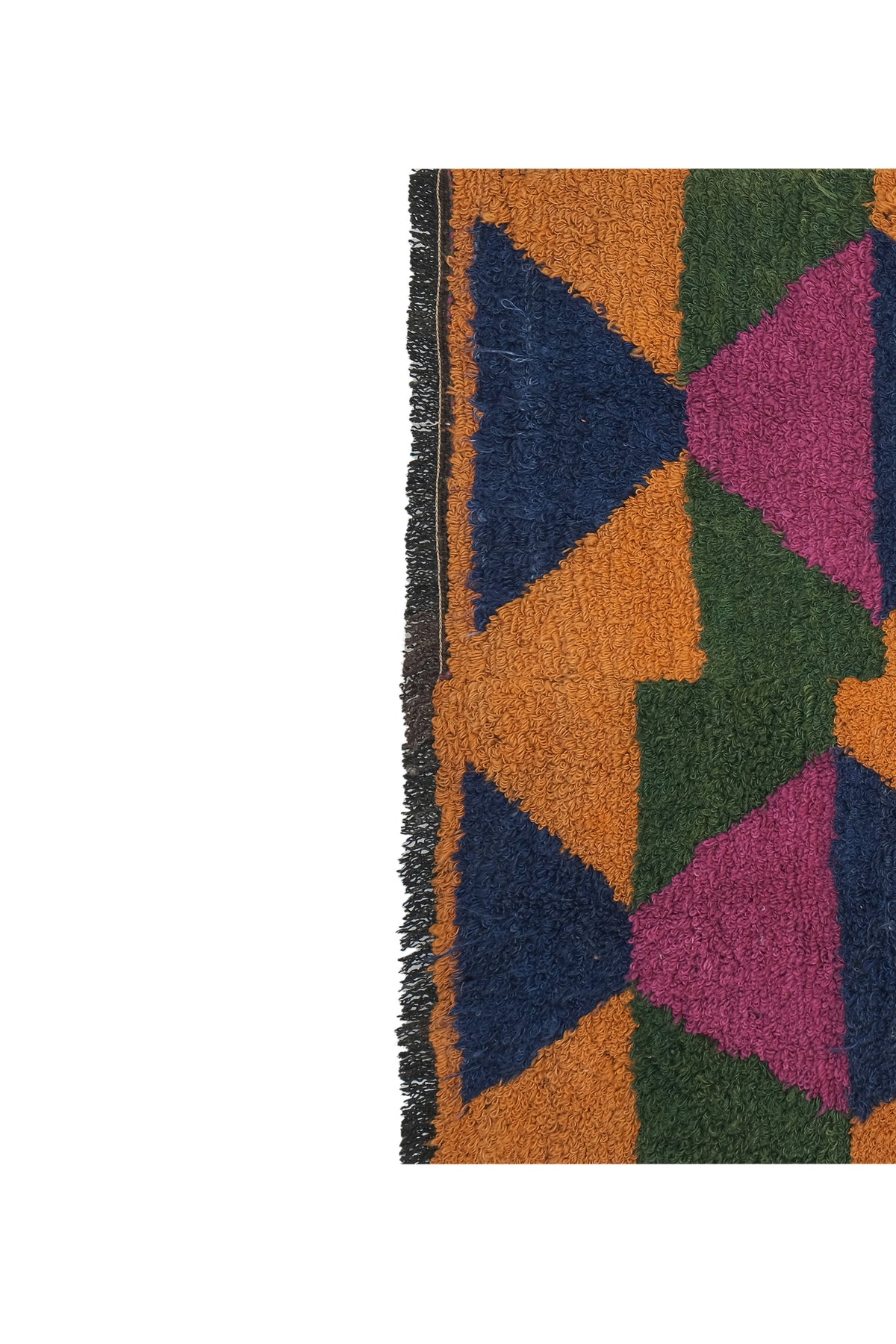 Vintage Türk Tulu Halı 108 x 137 cm