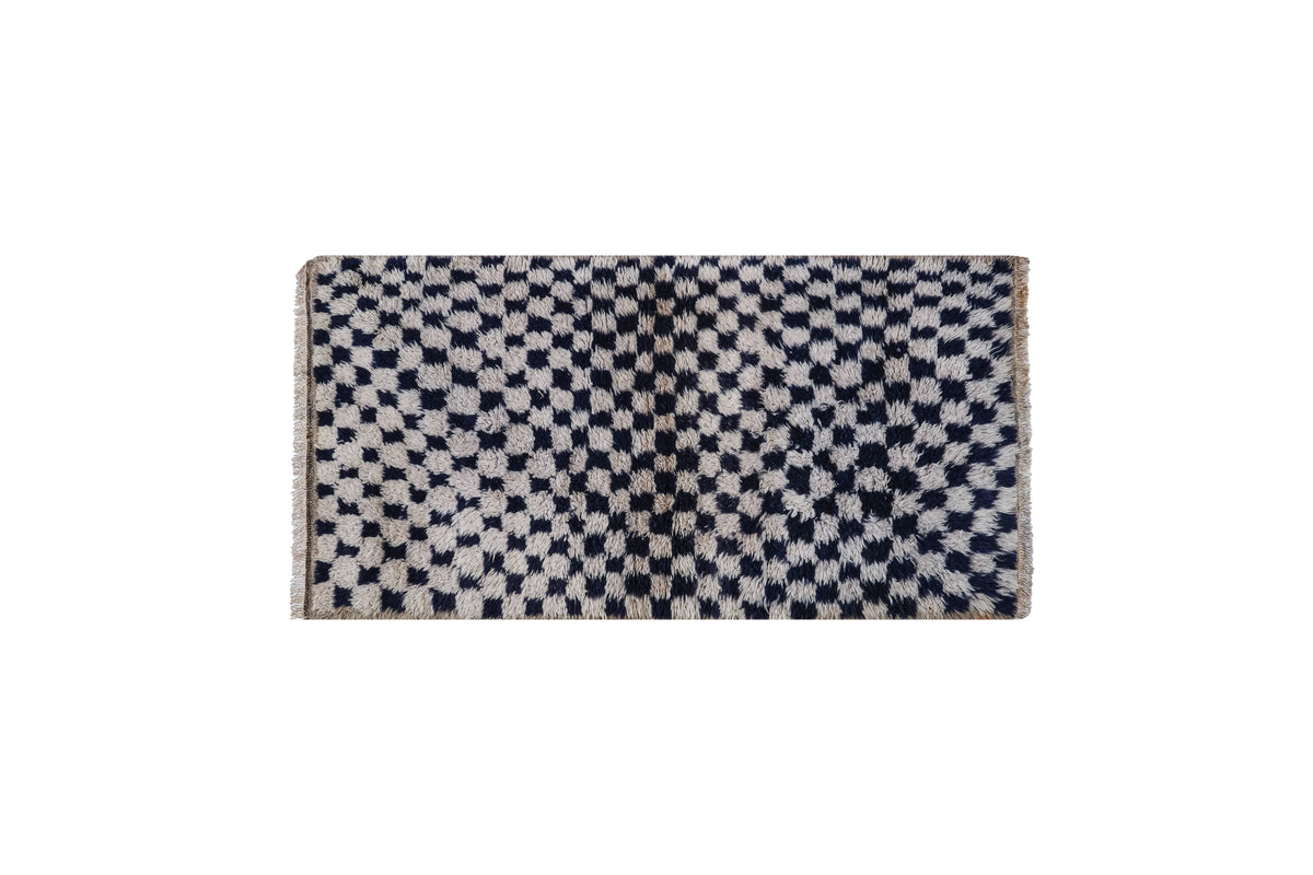 Vintage Türk Tulu Halı 77 x 140 cm