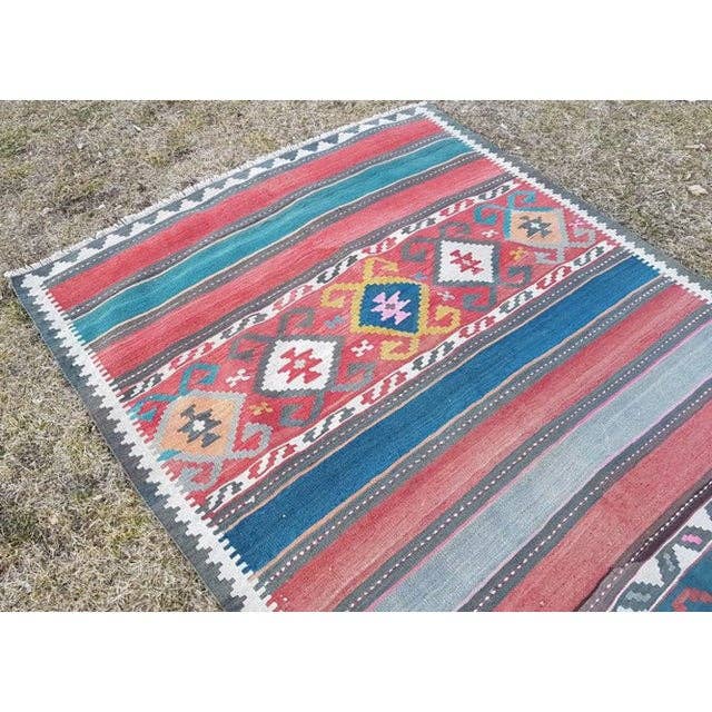 Vintage Kafkas Kilim Yolluk 154 x 347 cm