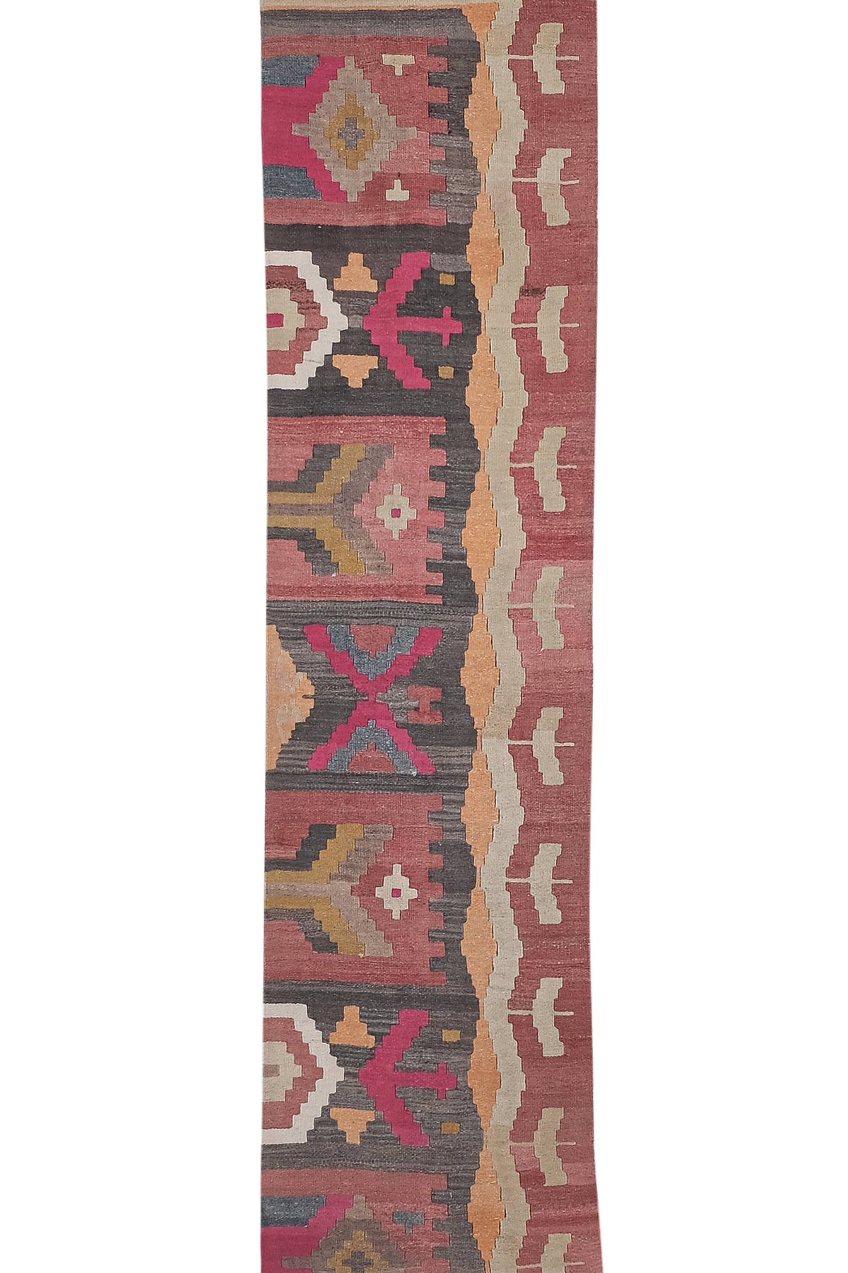 Vintage Kilim Yolluk 77 x 642 cm
