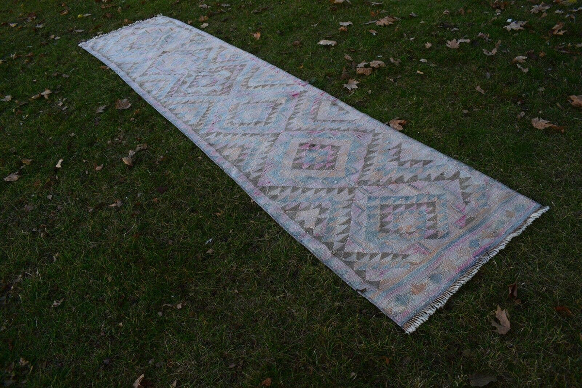 Vintage Herki Kilim Yolluk 76 x 350 cm