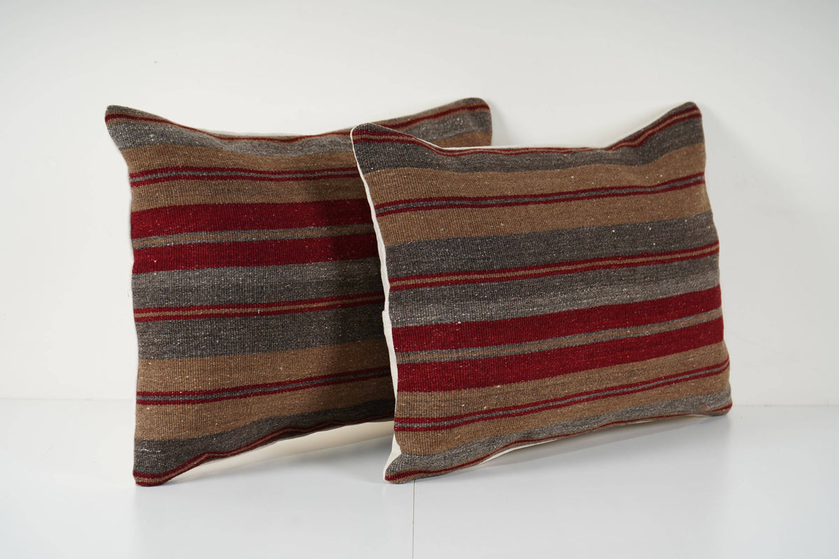 Kilim Kırlent Kılıfı 2'li Set 45 x 60 cm