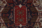 Vintage Sumak Kilim 123 x 193 cm
