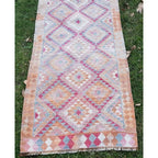 Vintage Herki Kilim Yolluk 80 x 300 cm
