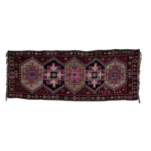 Vintage Kars Kilim 165 x 425 cm