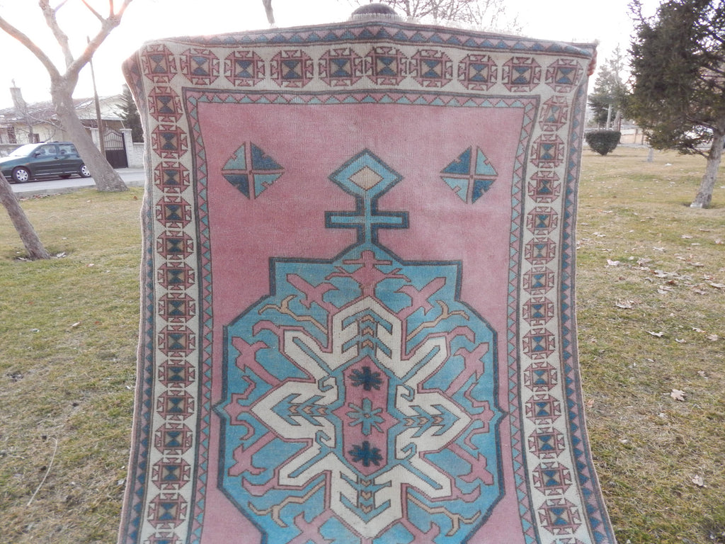 Vintage Uşak Halı 158 x 233 cm