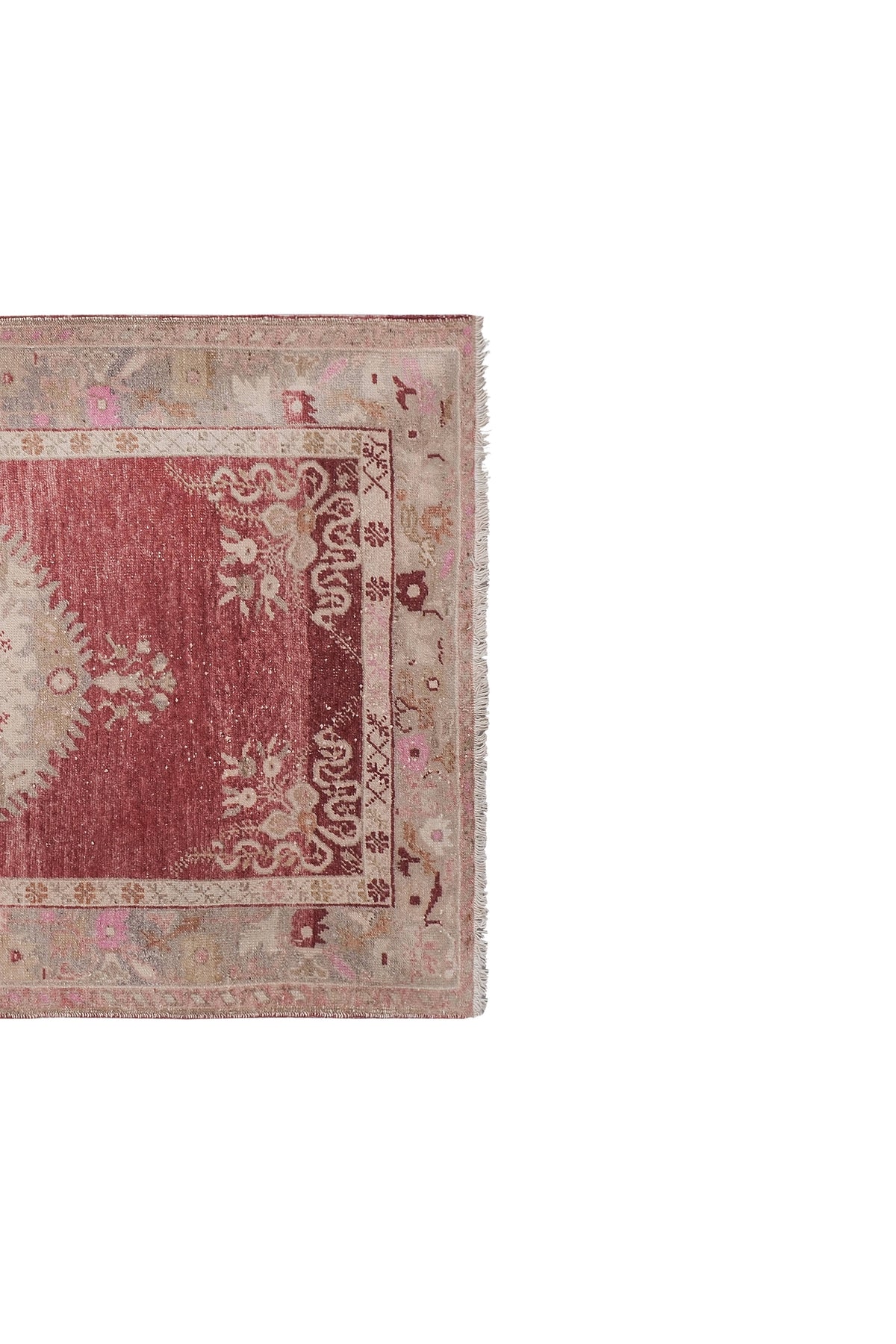 Vintage Uşak Halı 113 x 207 cm