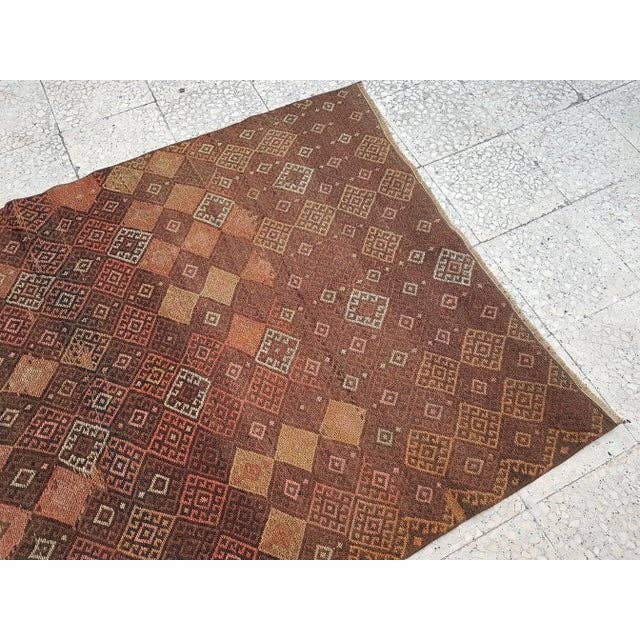 Vintage Türk Sumak Halı 128 x 190 cm