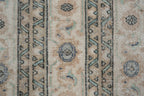 Vintage Türk Yastık Halı 2'li Set 101 x 103 cm