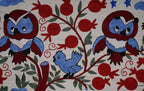 Baykuş Desenli Suzani Yolluk 50 x 144 cm