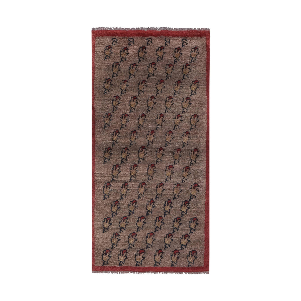 Vintage Türk Tulu Halı 110 x 210 cm
