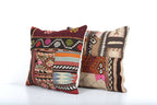Kilim Kırlent Kılıfı 2'li Set 47 x 49 cm