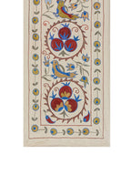 Kuş Desenli Suzani Yolluk 54 x 187 cm