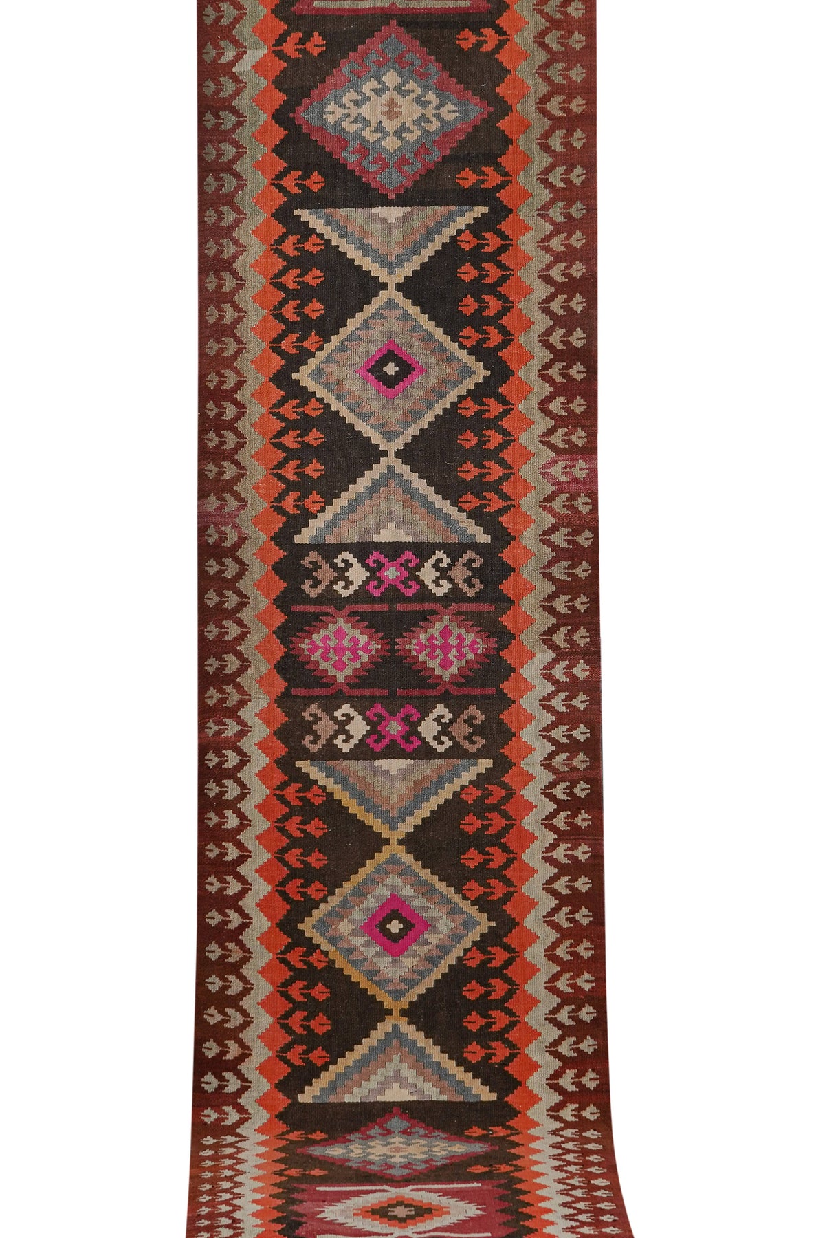 Vintage Kilim Yolluk 96 x 384 cm