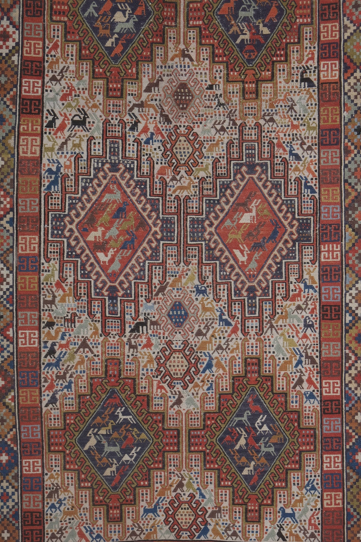 Vintage Sumak Halı 117 x 200 cm