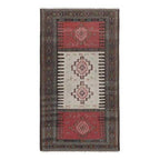 Vintage Sumak Kilim 107 x 185 cm