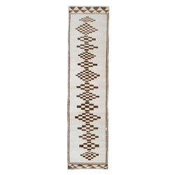 Vintage Kürt Halı Yolluk 83 x 338 cm