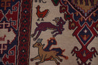 Vintage Sumak Kilim 108 x 143 cm