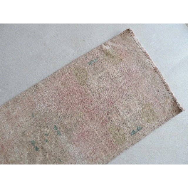 Vintage Türk Halı 47 x 113 cm