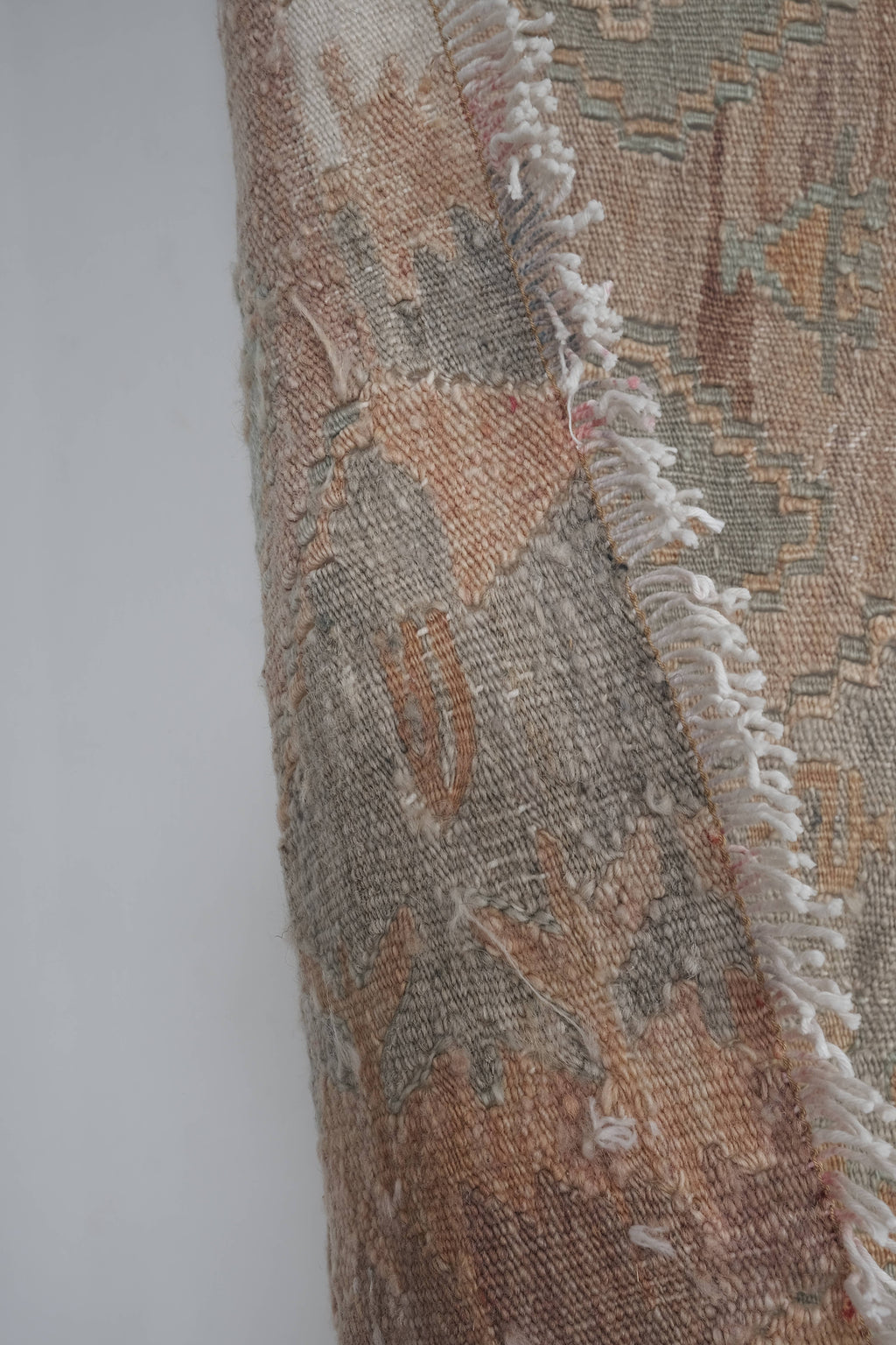 Vintage Kilim Yolluk 123 x 367 cm