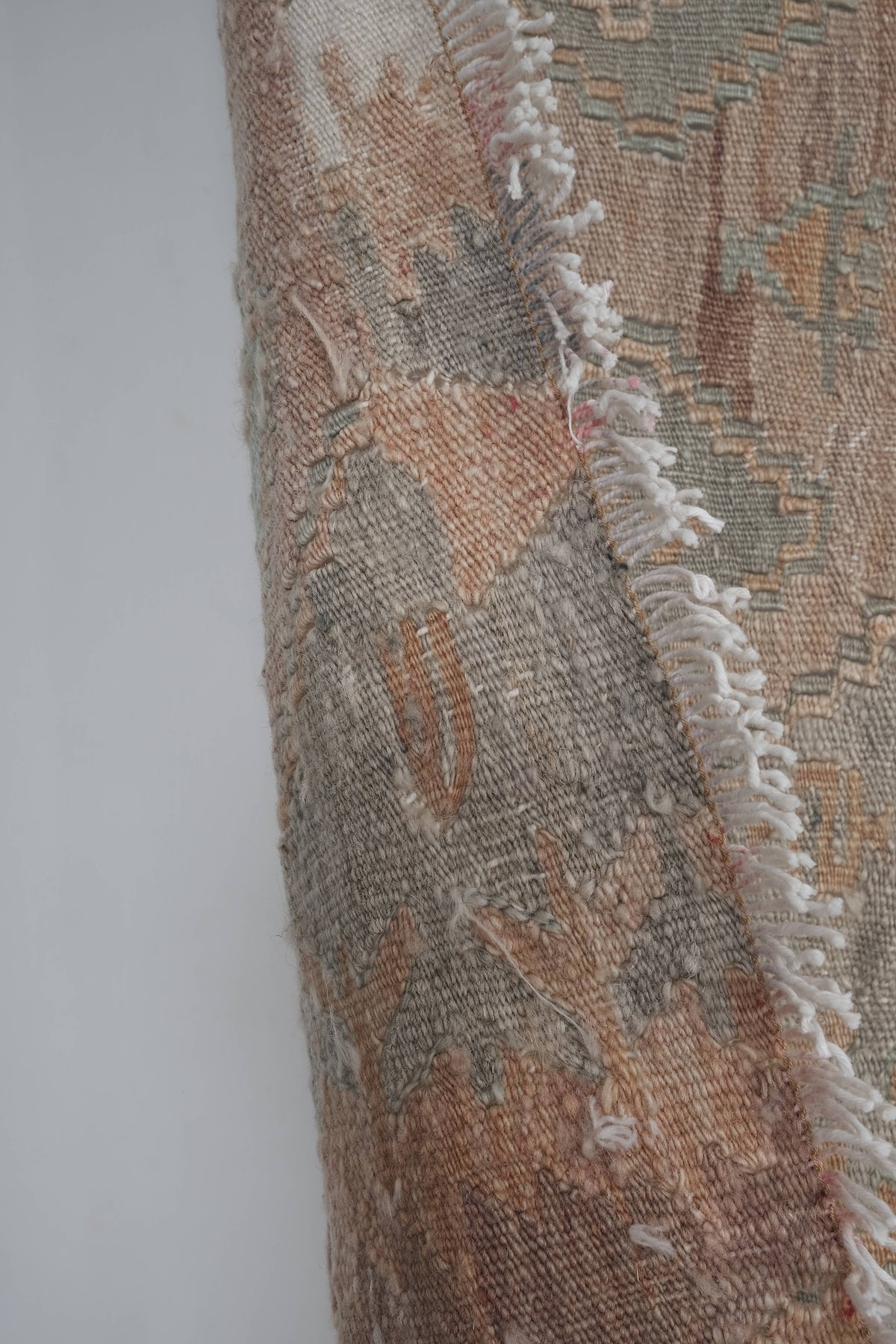 Vintage Kilim Yolluk 123 x 367 cm