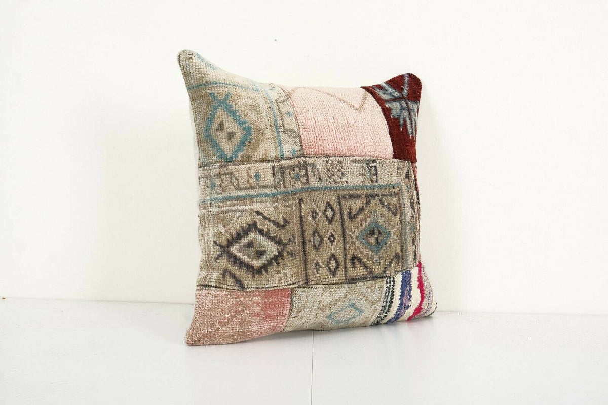Patchwork Kırlent Kılıfı 45 x 48 cm