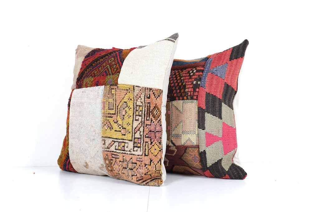 Kilim Kırlent Kılıfı 2'li Set 49 x 51 cm